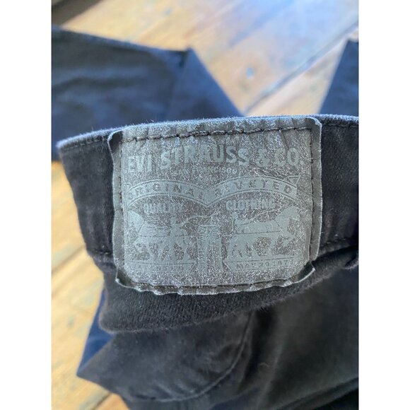 Levis 315 Shaping Bootcut Womens Jeans 29 Black Denim Stretch Comfortable - Picture 7 of 10
